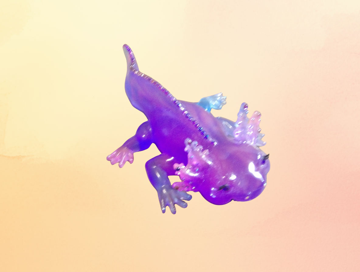 Handmade Axolotl