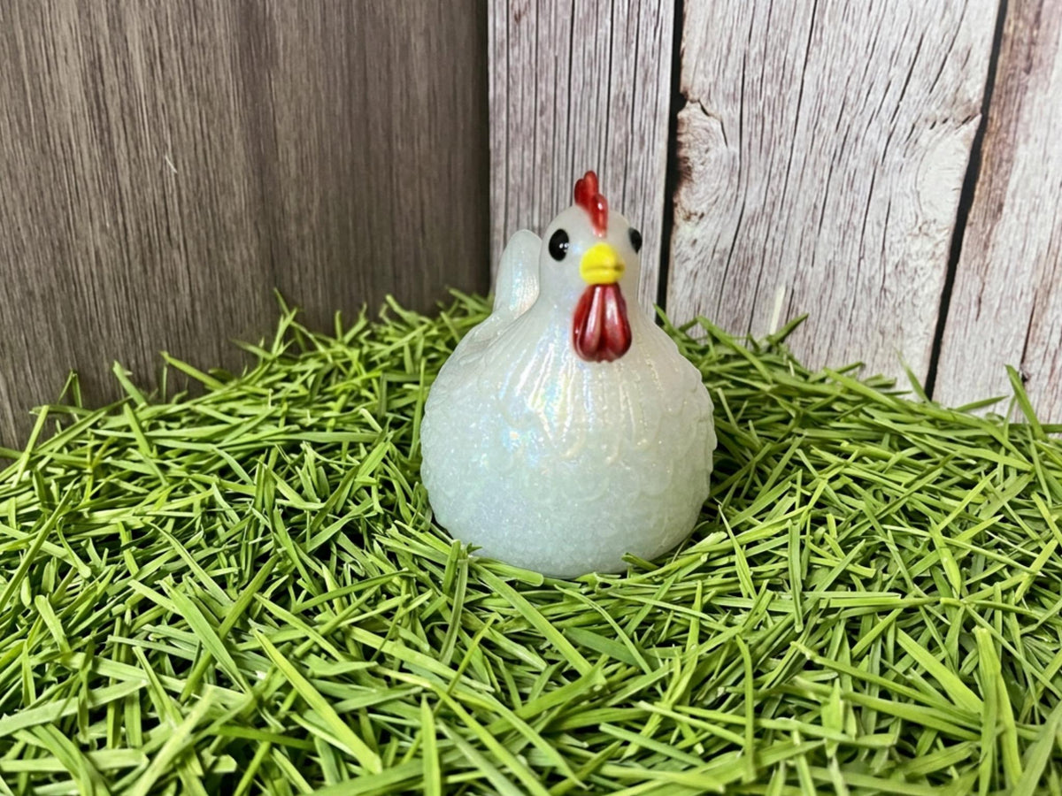 Handmade Resin Hen